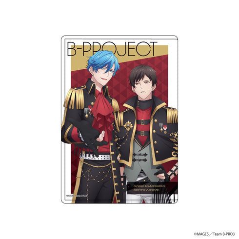『B-PROJECT~熱烈*ラブコール~』キャラクリアケース 02/金城 剛士&愛染 健十(公式イラスト)